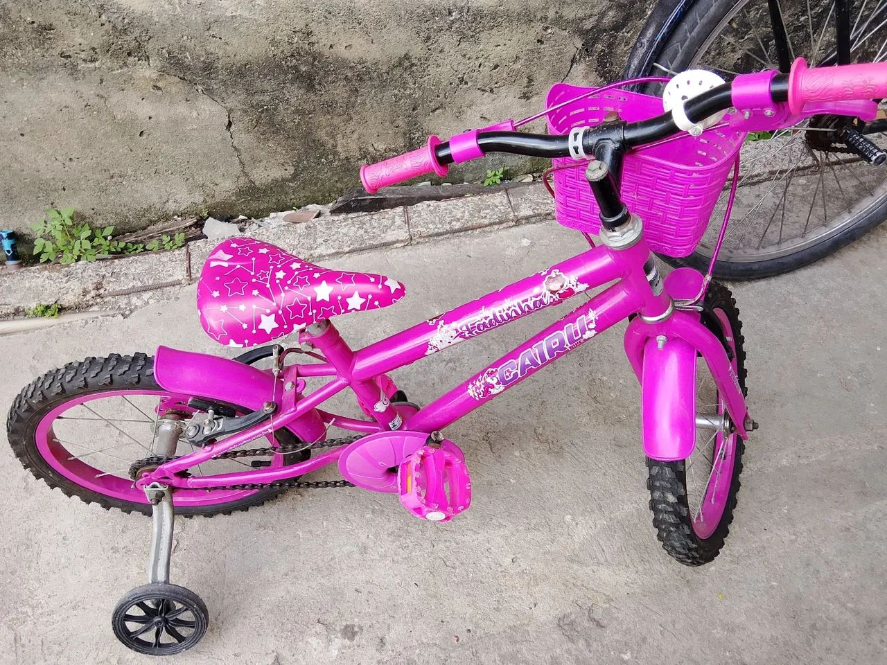 Bicicleta aro 16 rosa