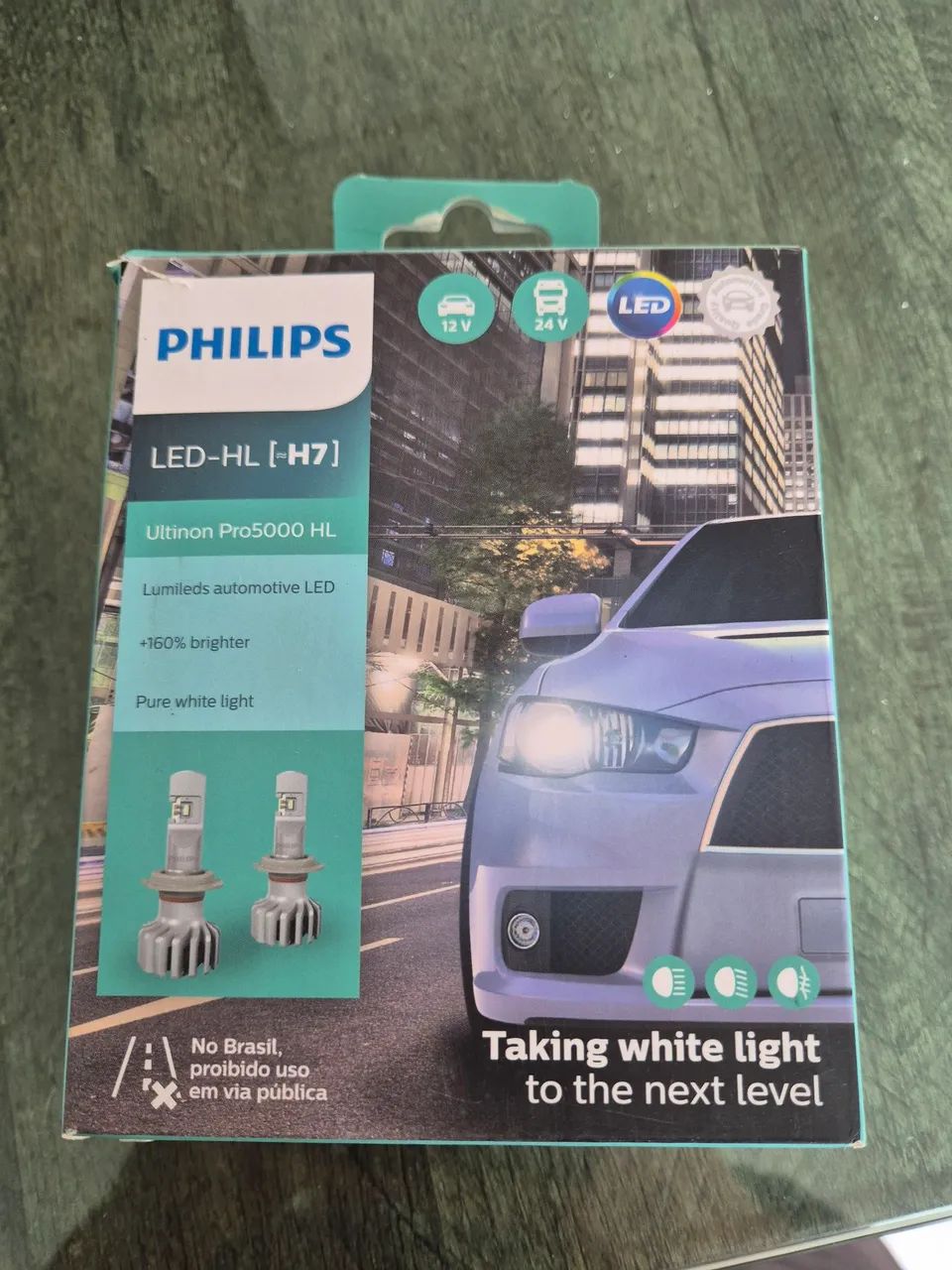 Lâmpadas LED PHILIPS H7 Ultination 