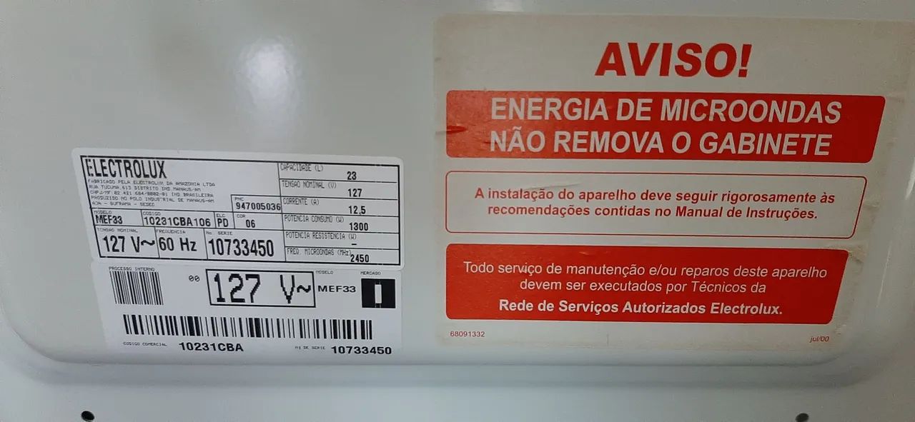 Microondas Electrolux 127V 23 litros - Foto 5