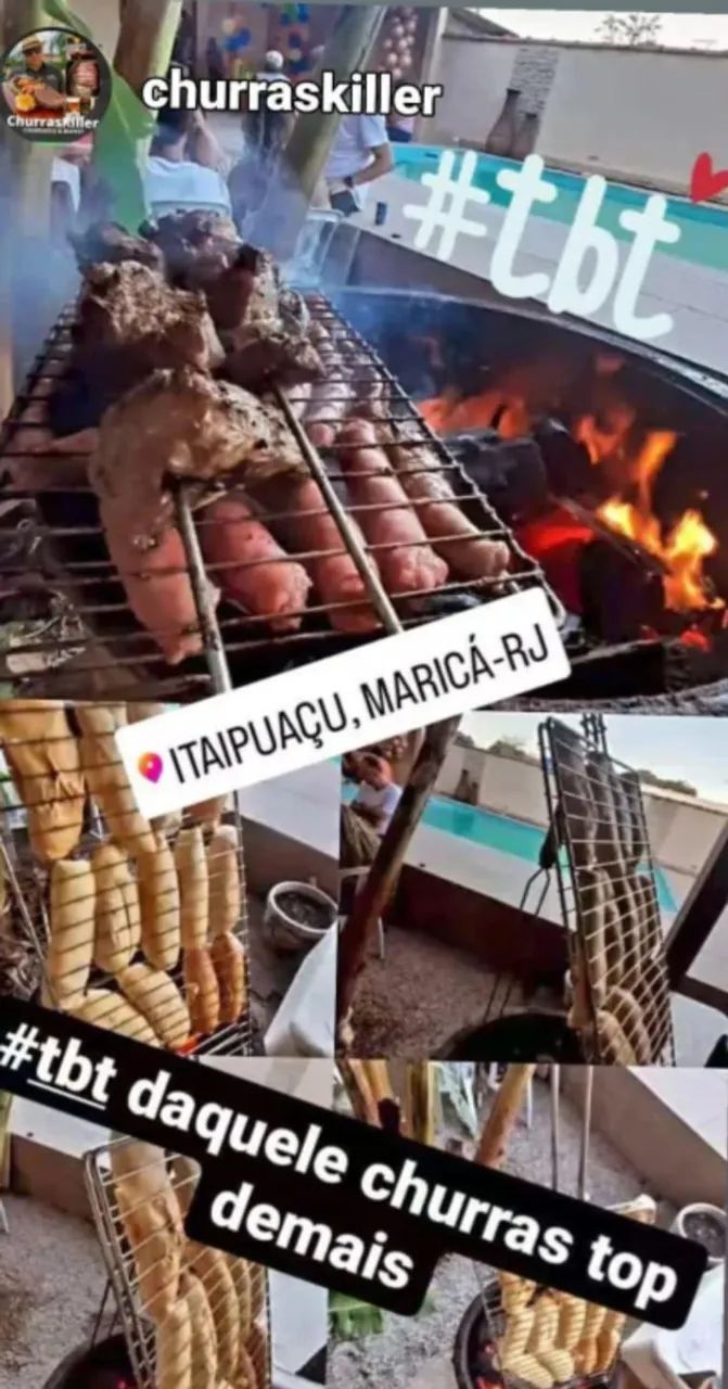 Churrasqueiro e Buffet com sobremesa grátis  - Foto 2