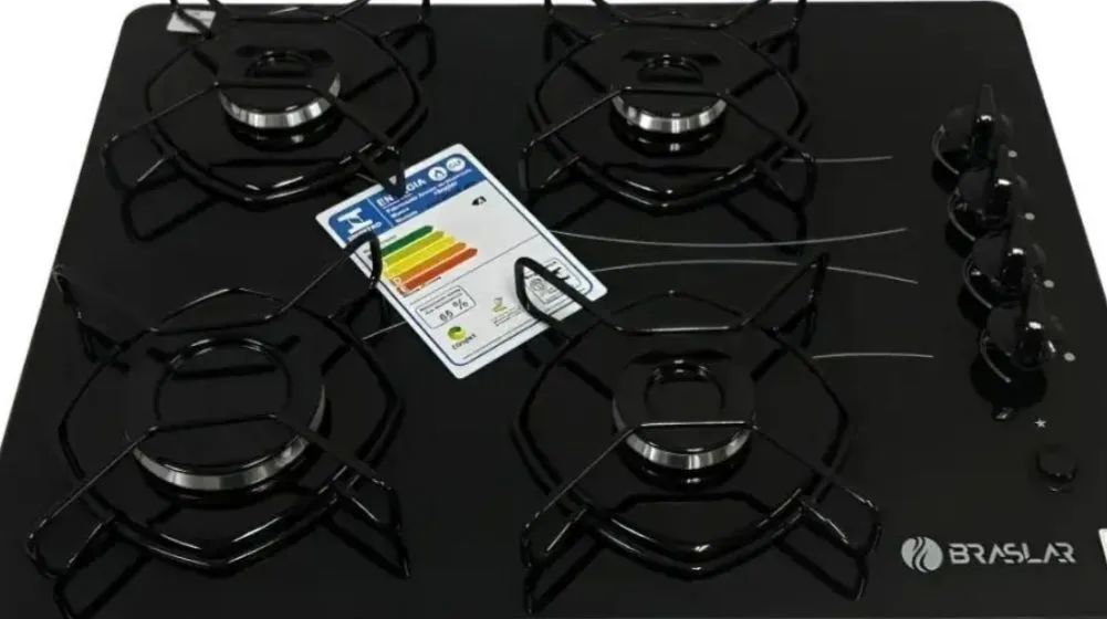 Cooktop Braslar 4 bocas