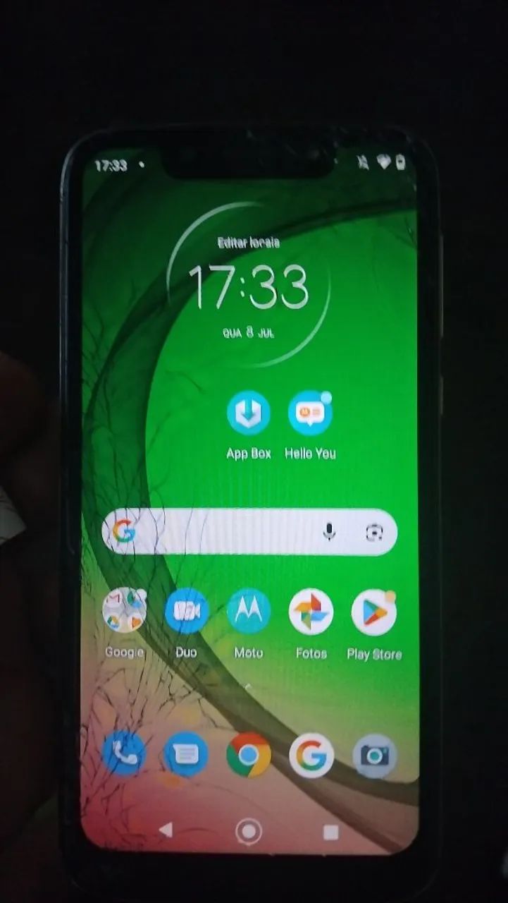 Moto G7 funcionando perfeitamente 