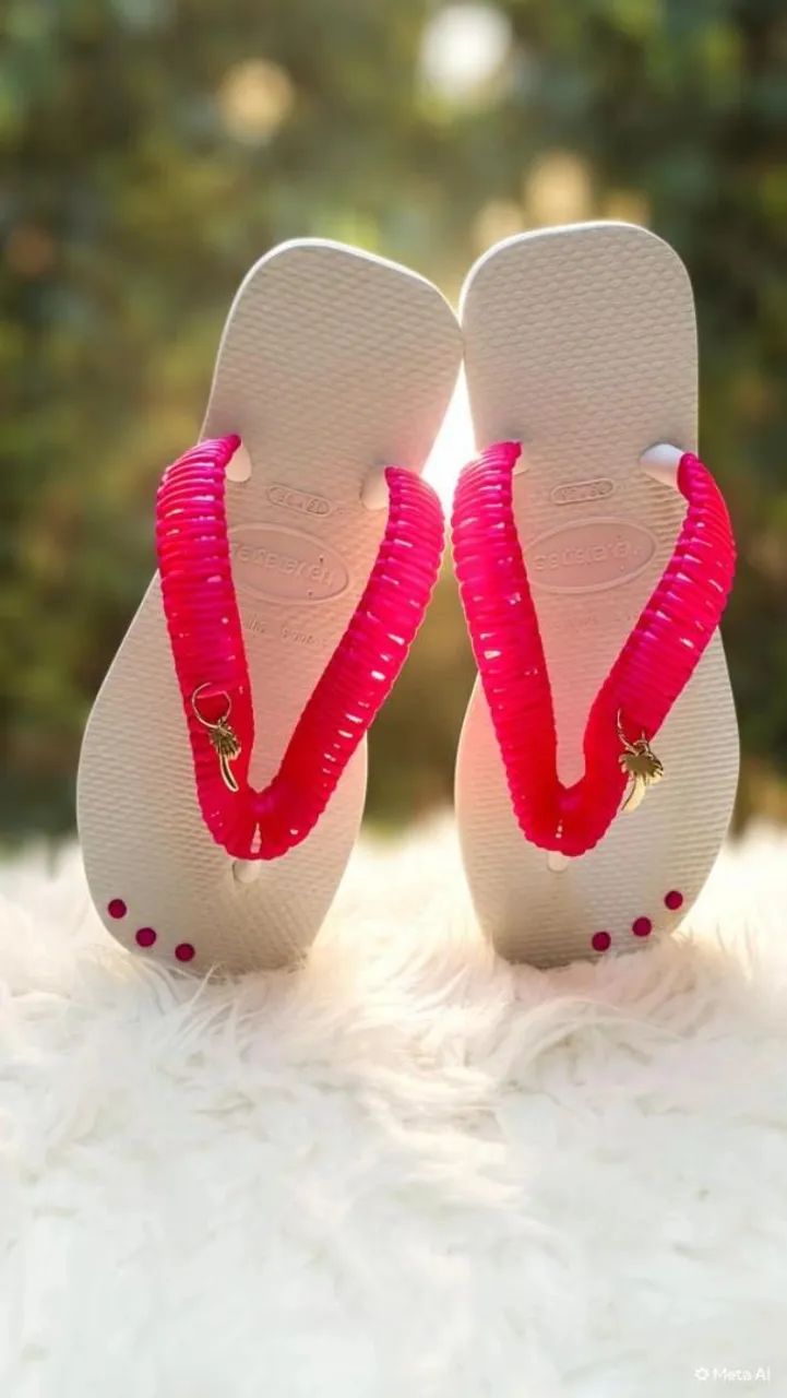 Havaianas customizadas - Foto 3