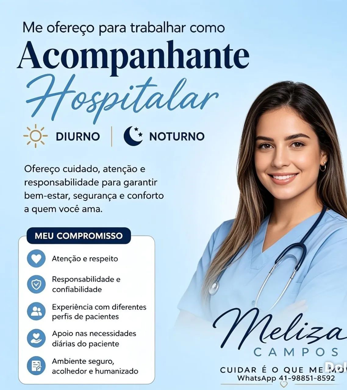 Acompanhante Exames e cirurgias diurno