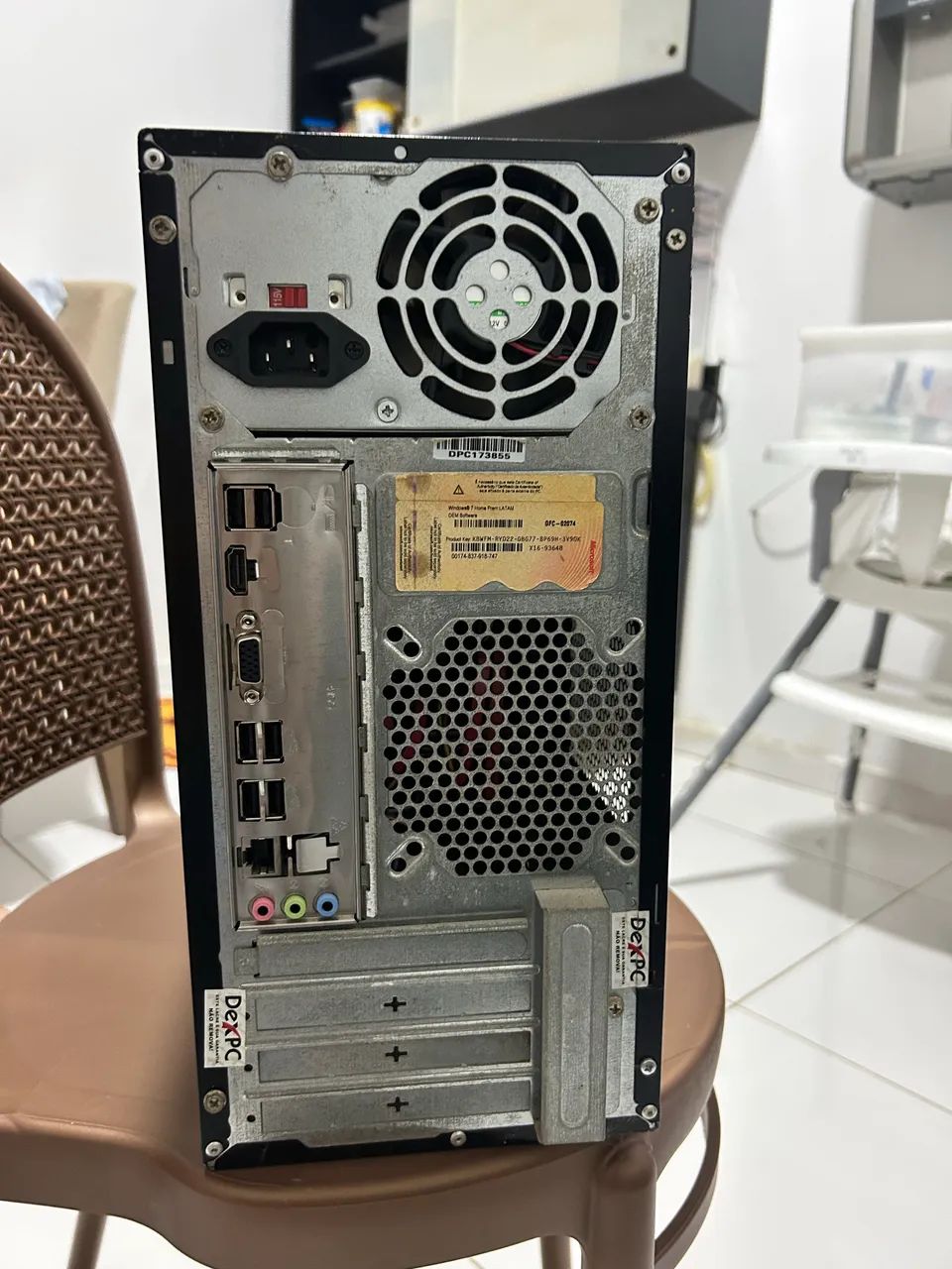 PC Desktop Intel Core i7 | 8GB RAM | SSD 480GB + HD 500GB | Windows 10 Pro - Foto 3