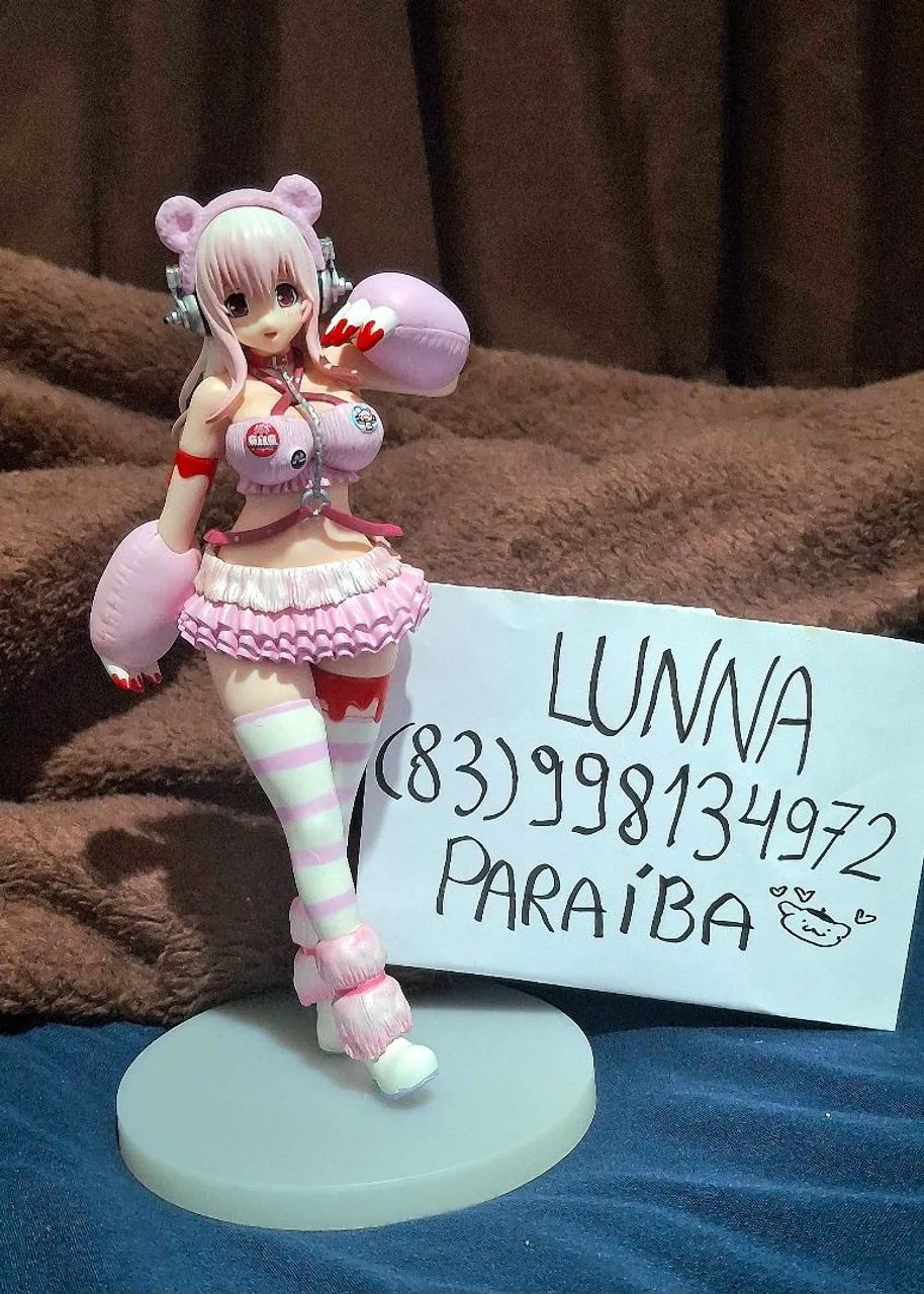 Super Sonico x Gloomy Bear Action Figure - Foto 3