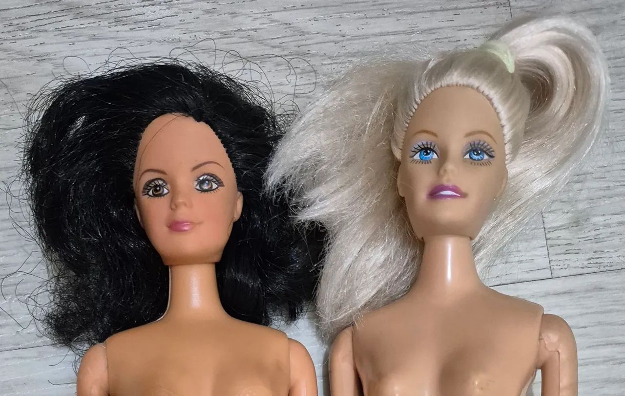 Lote com 6 bonecas vintage similares à Barbie  - Foto 4