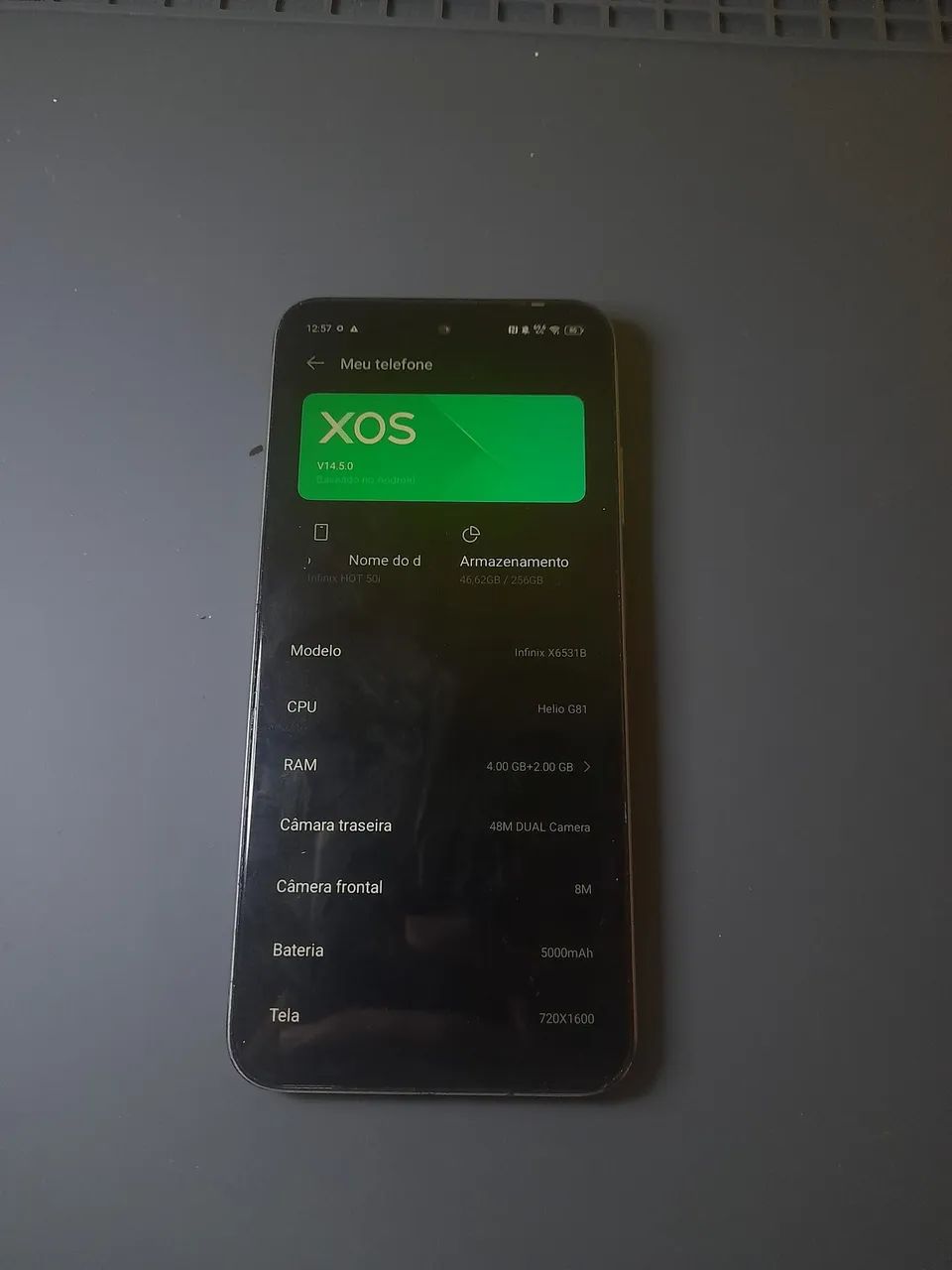 CELULAR COM GARANTIA INFINIX HOTE 50i