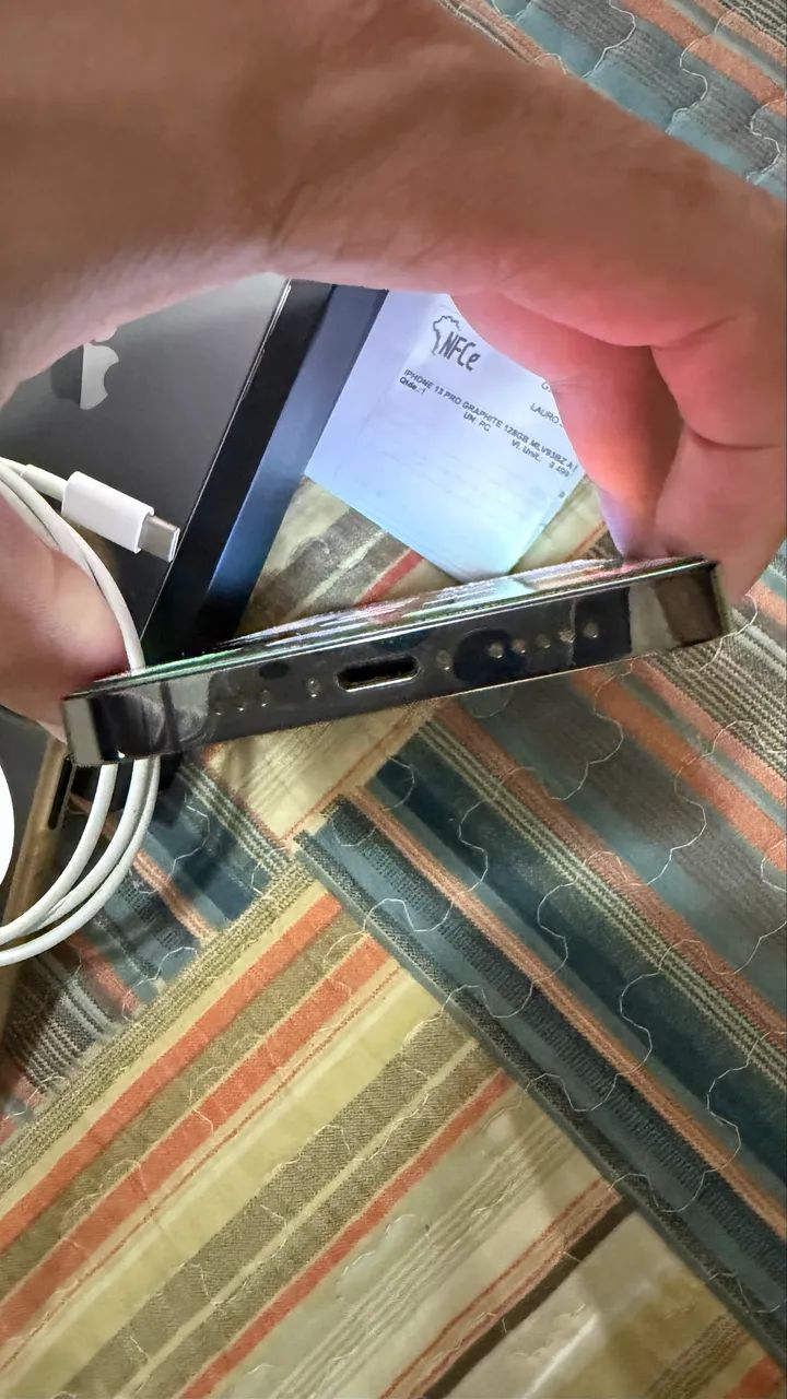 iPhone 13 Pro 128GB + NF + Caixa - Foto 3