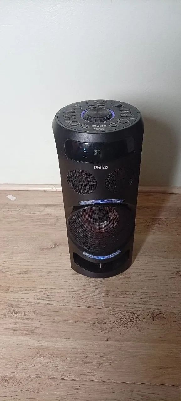 Caixa de Som Philco Bluetooth com LED - Foto 3