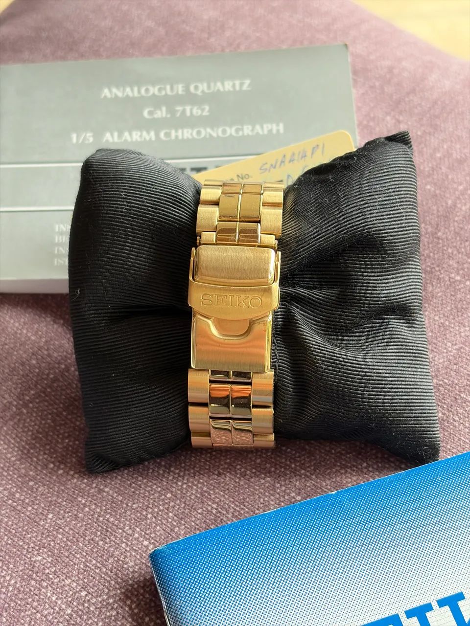 Relógio Gold-Tone Seiko SNA414 Flightmaster - Foto 5
