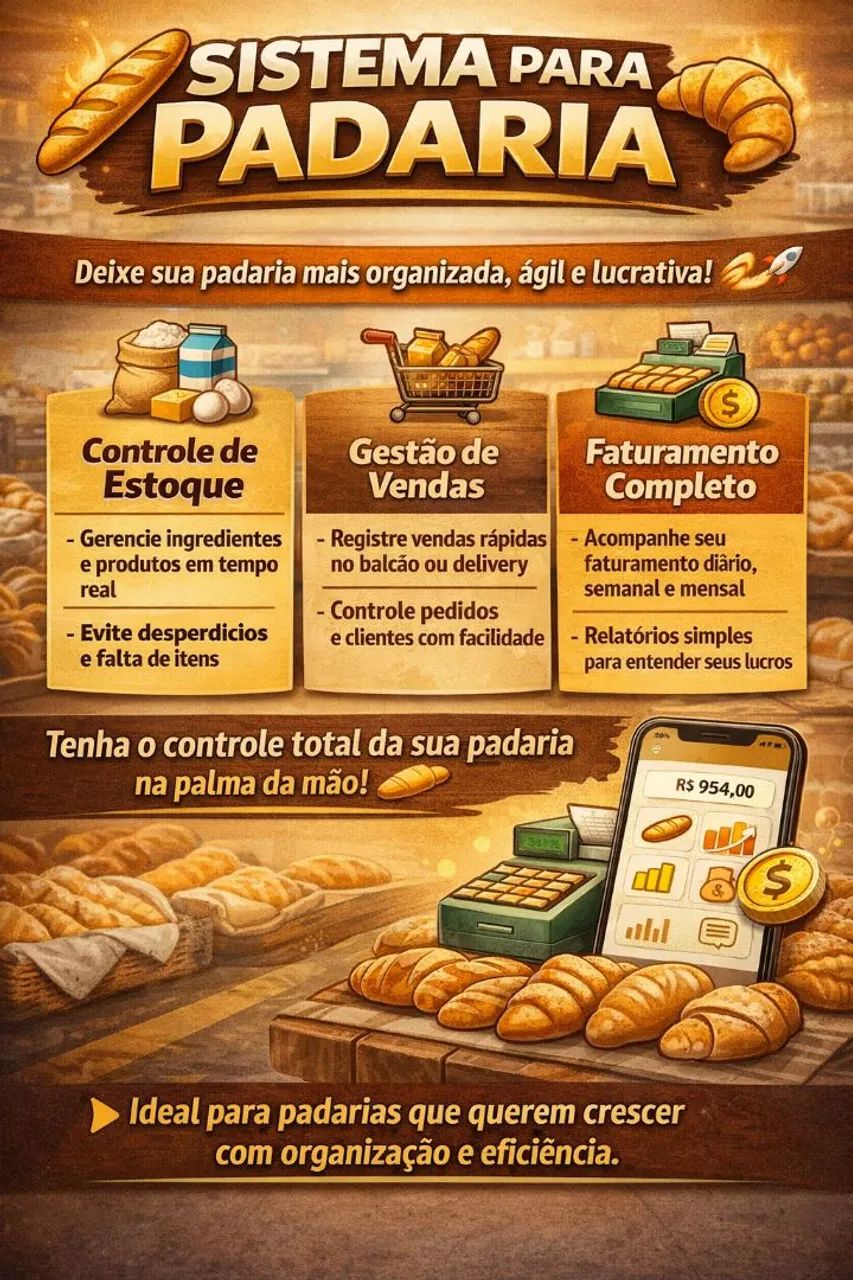 Sistema para Padaria 