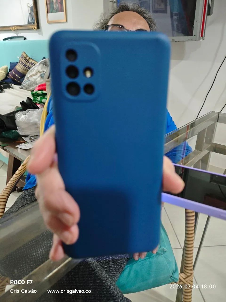 Celular Galaxy A51 128 GB bom estado  - Foto 2