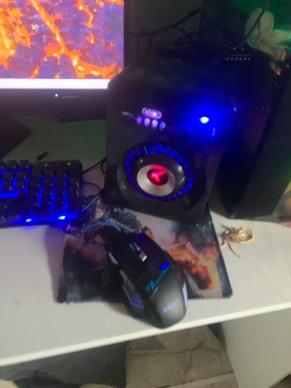 Pc gamer rtx3070 i9adaptado + mesa - Foto 5