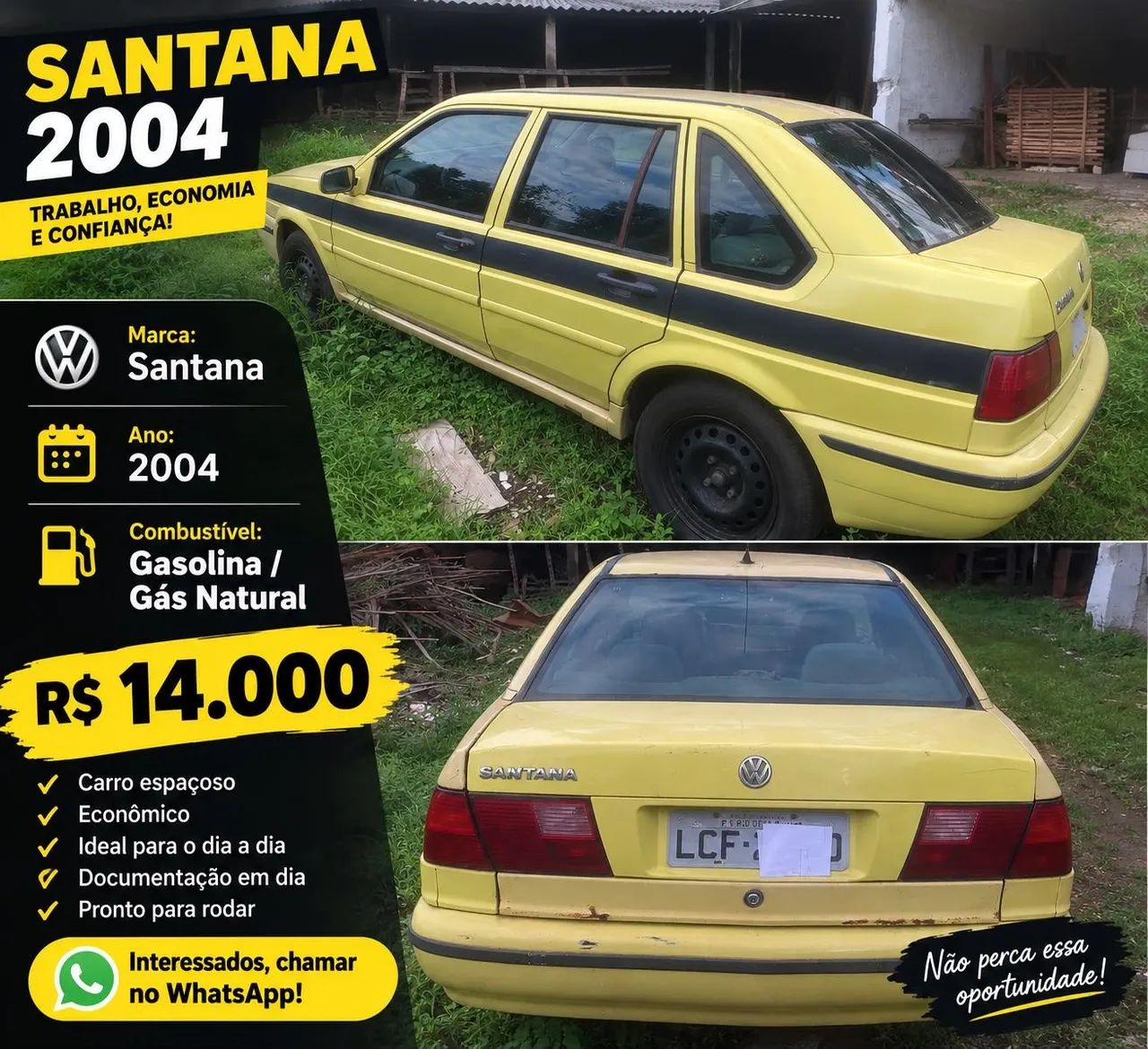 Volkswagen Santana 1.8 MI 2004
