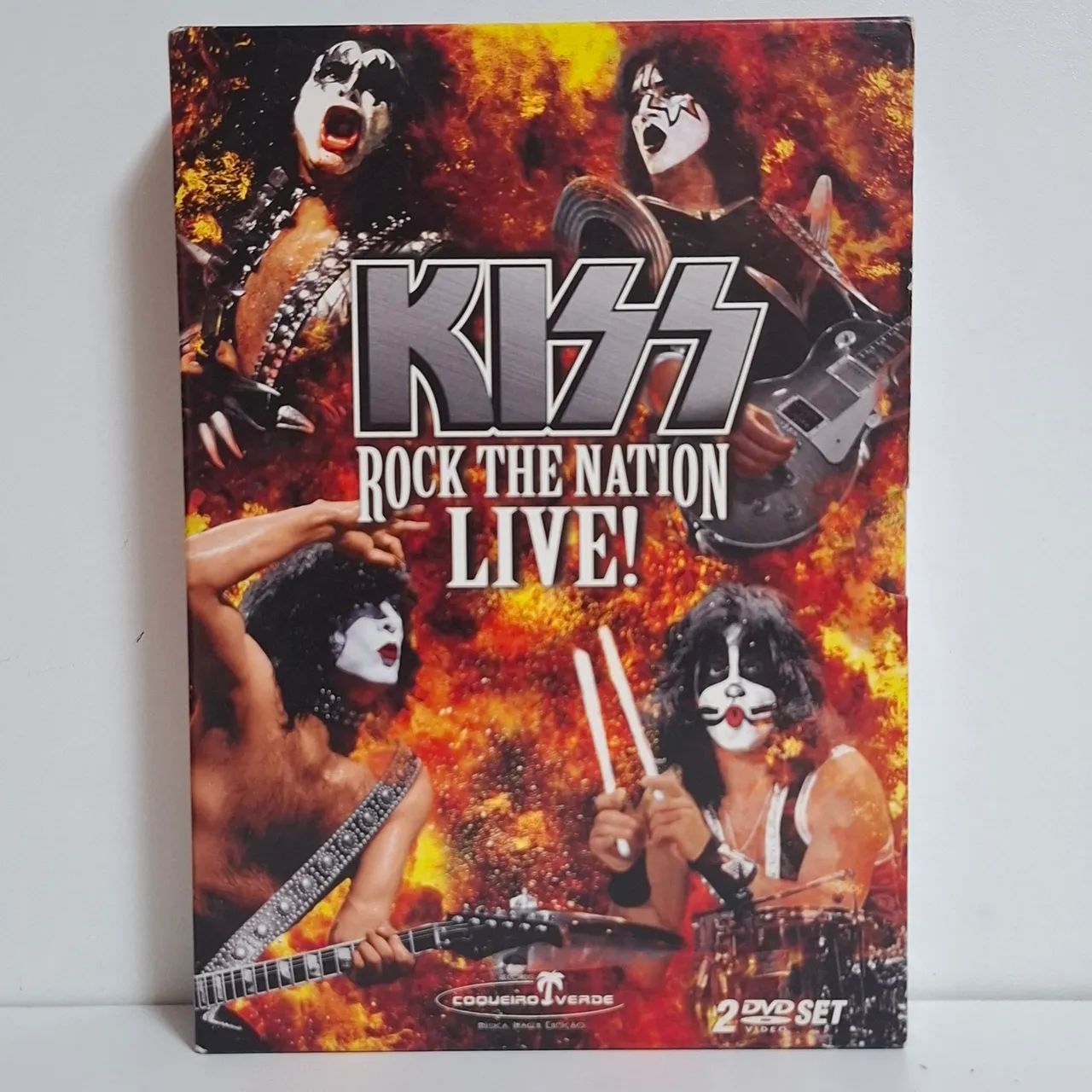 BOX com 2 CDs do Kiss Rock the Nation Live! - CDs, DVDs etc