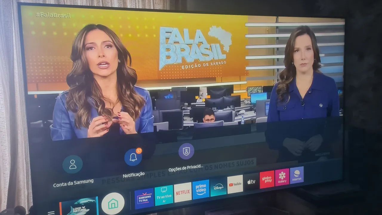 Smart TV 55 Alexia samsung completa 