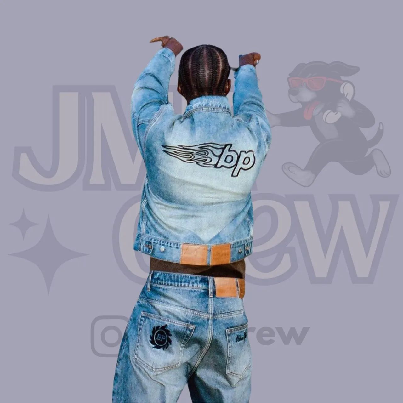 Jaqueta Jeans Broken Planet 'Washed Blue' - Foto 4