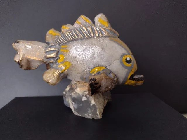 artesanato de pedra, figuras sortidas - Foto 5