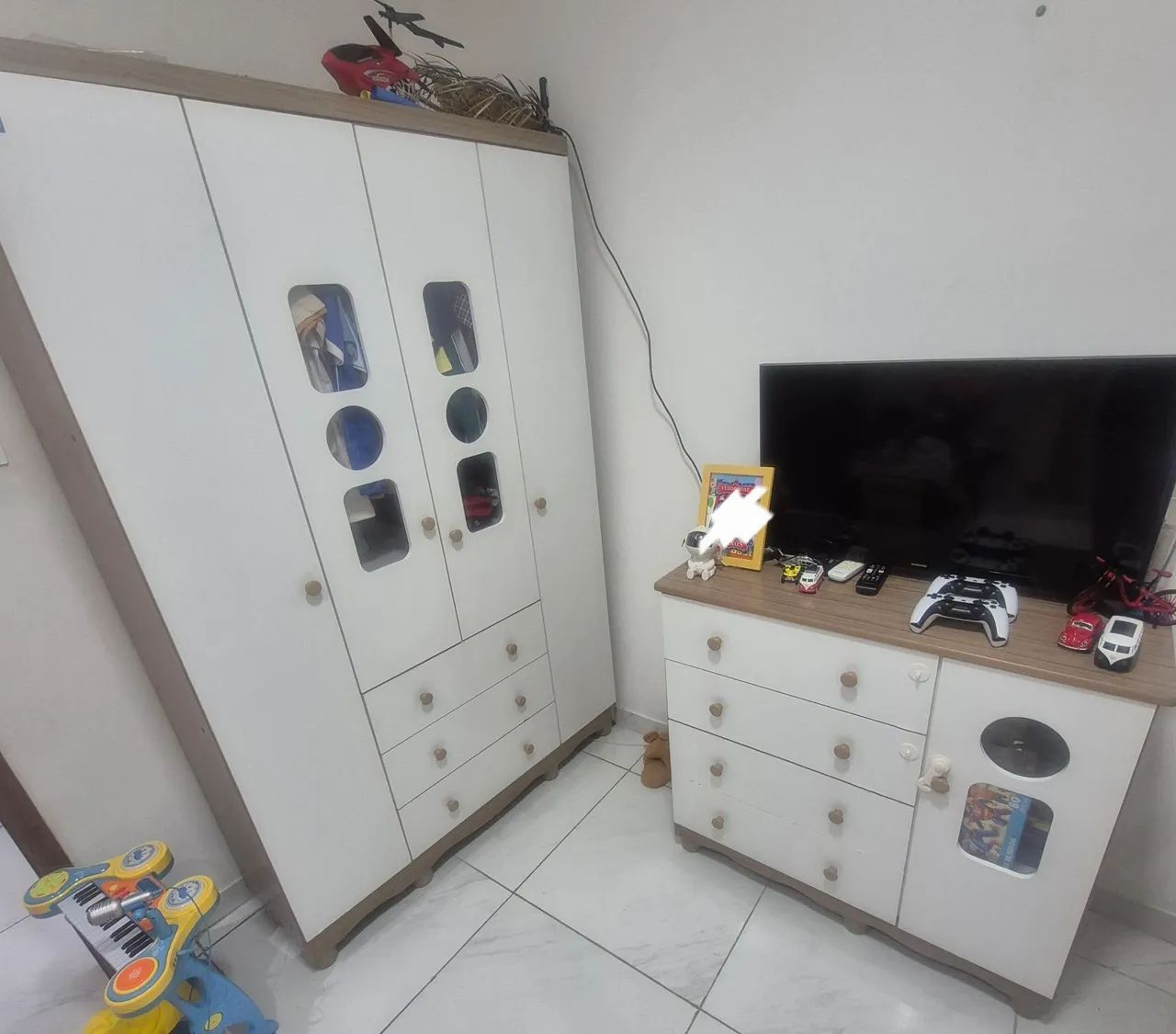 Guarda roupa e comoda infantil  - Foto 2