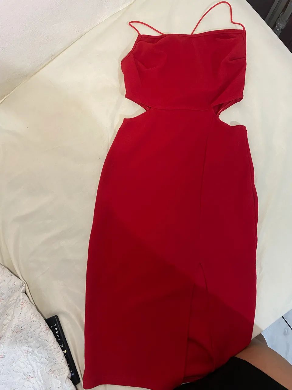 Vestido Mídi vermelho P
