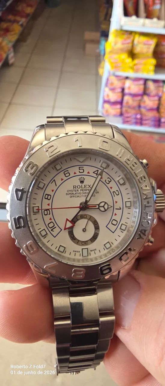 Rolex Yacht-Master caixa 44 mm luxo puro 