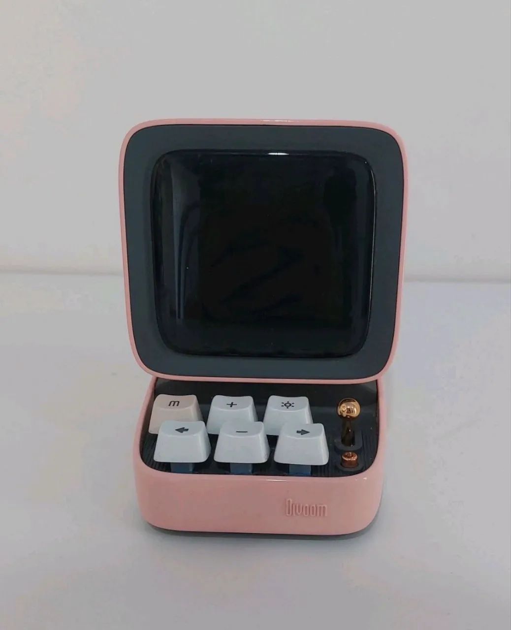 Caixa de Som Divoom Ditoo MIC Rosa c/ Microfone  - Foto 2