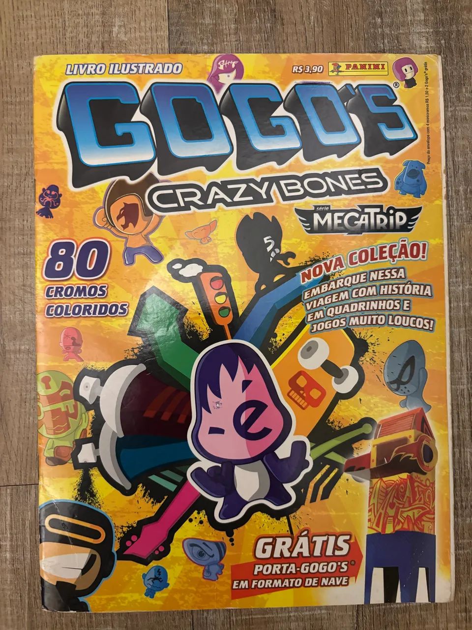 Gogos Crazy Bones MegaTrip + álbum original - Foto 3