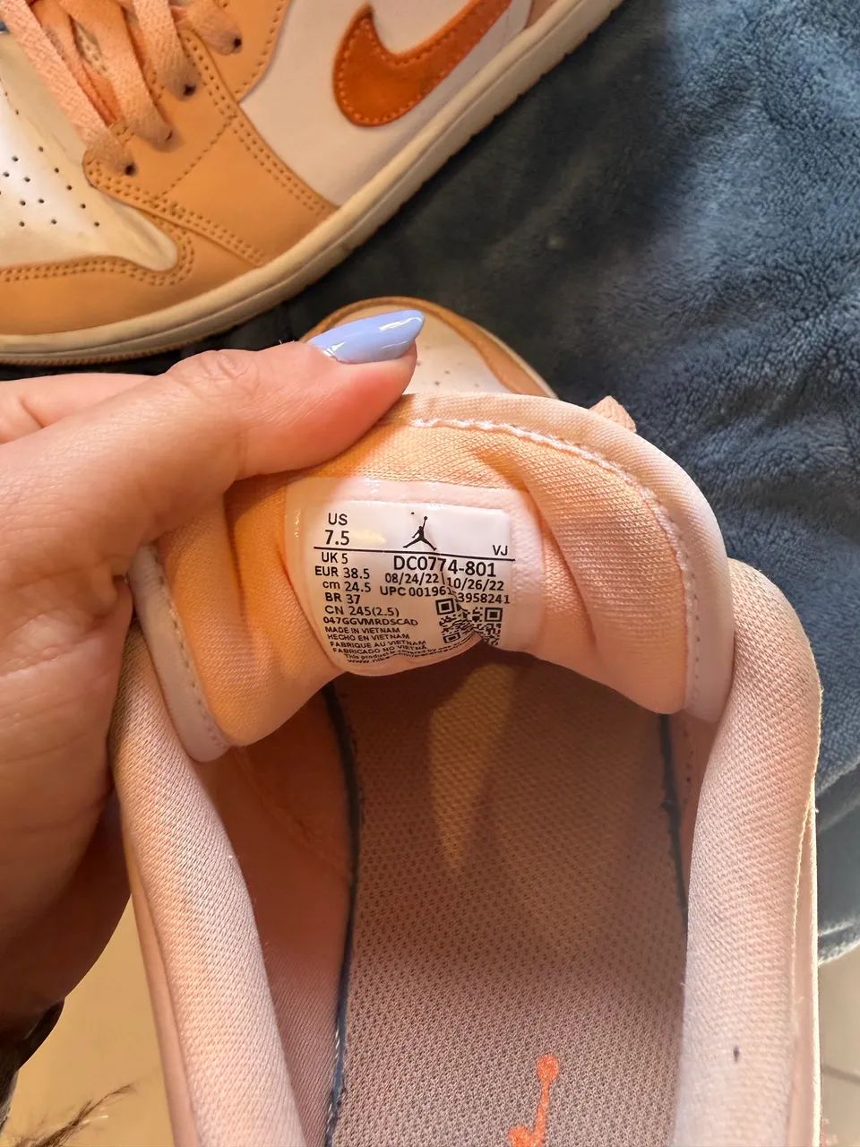 Air Jordan 1 Low "Sunset Haze" - Foto 4
