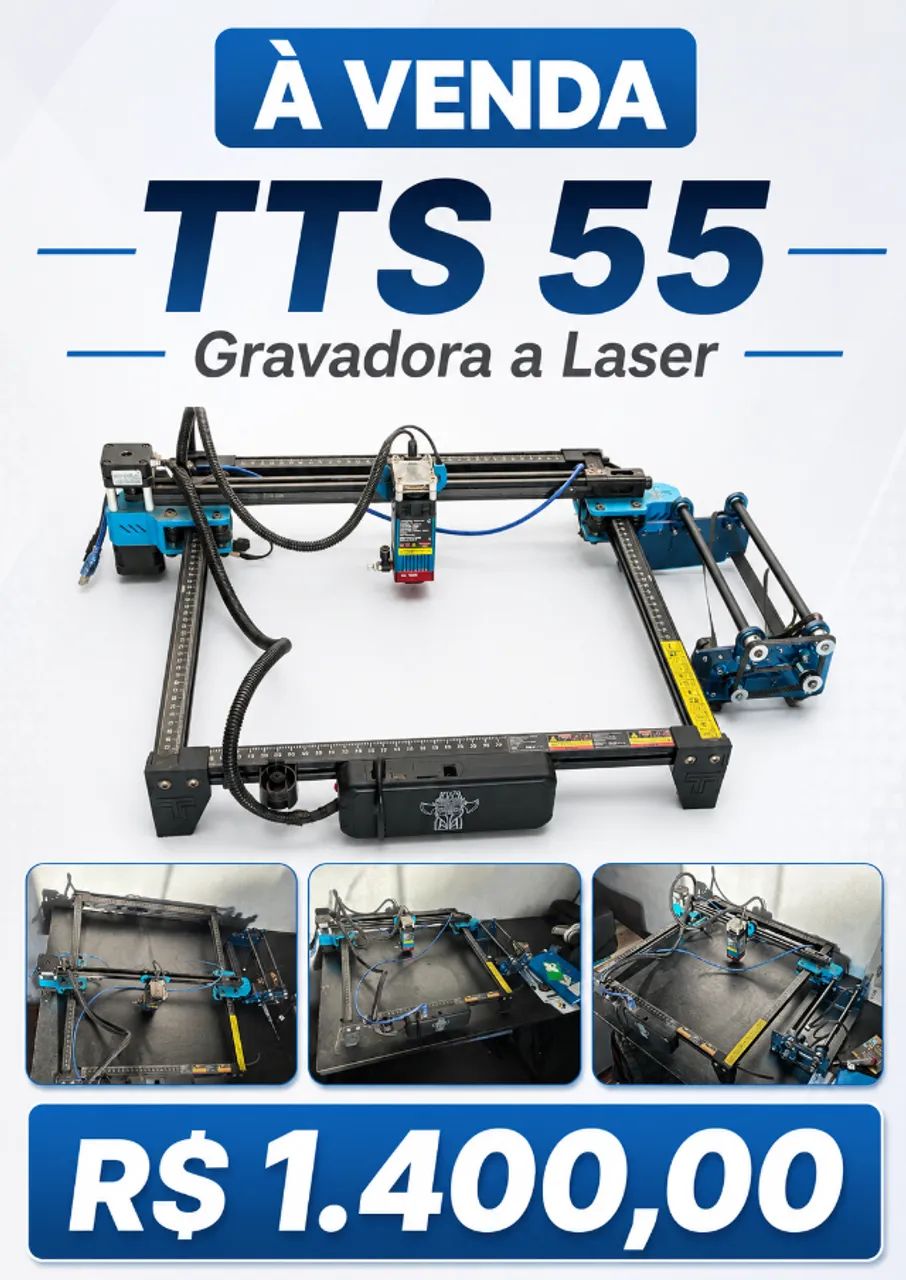 Maquina de Gravadora a Laser TTS 55 - Foto 4
