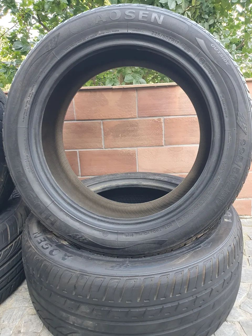 ? JOGO DE 4 PNEUS ARO 17 - AOSEN 225/50 R17 - Foto 4