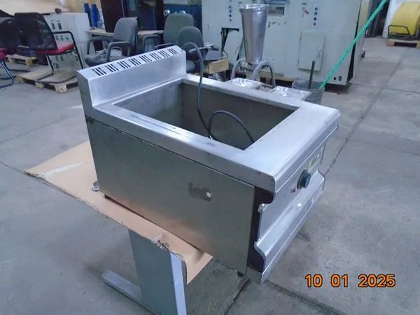 Banho Maria com 3 cubas-Aço inox - Foto 4