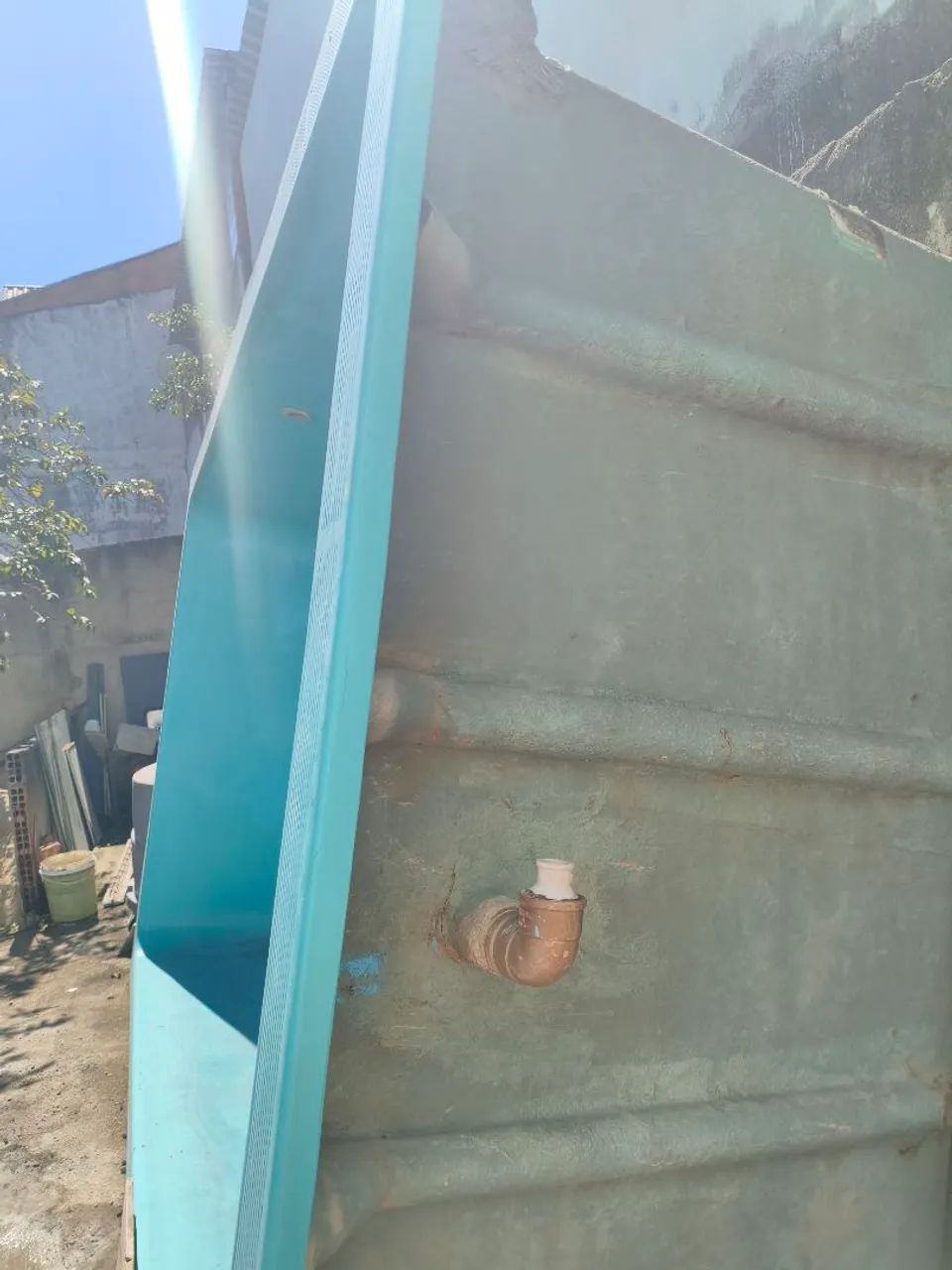 Piscina fibra chão  - Foto 2