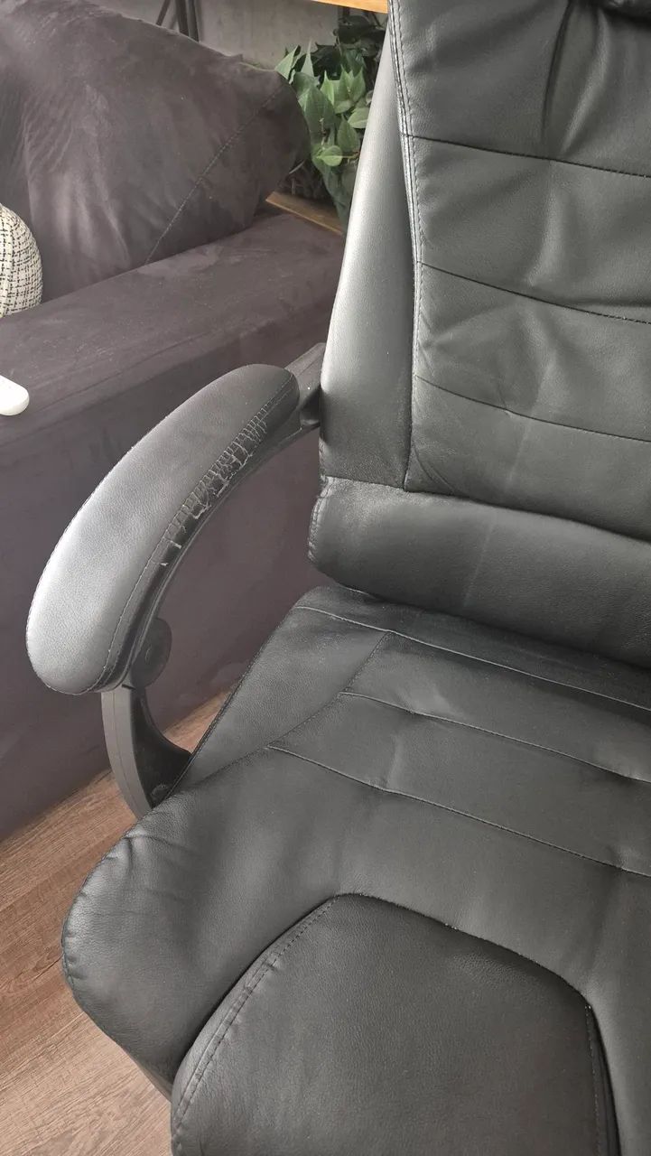 Cadeira Presidente Reclinavel Lenharo - Foto 5