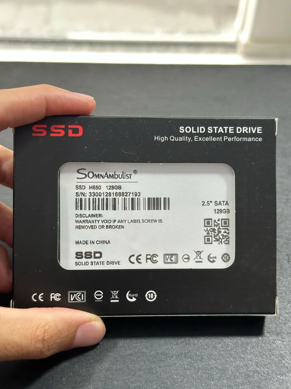 SSD 120gb com Windows 10 pro 