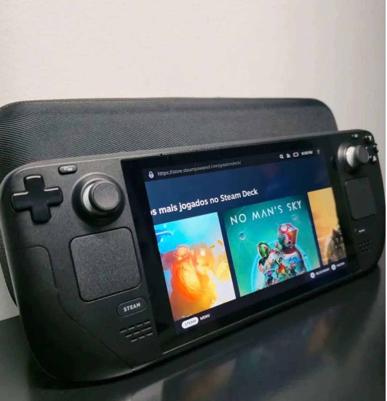 Steam deck LCd 64GB/ com capa  - Foto 4