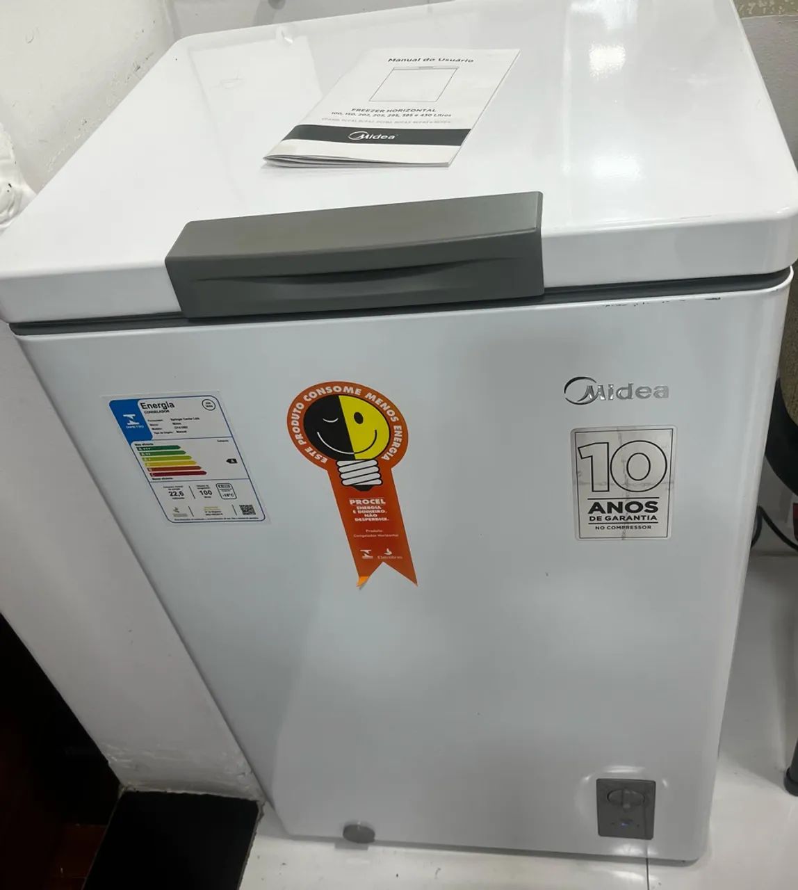 Freezer Horizontal Midea 100L  - Foto 3
