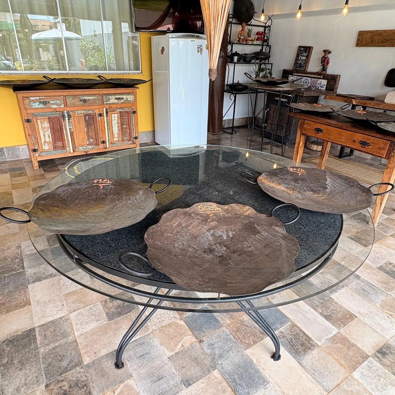 Panela e tacho em DISCO  DE ARADO, frigideira.  - Foto 2