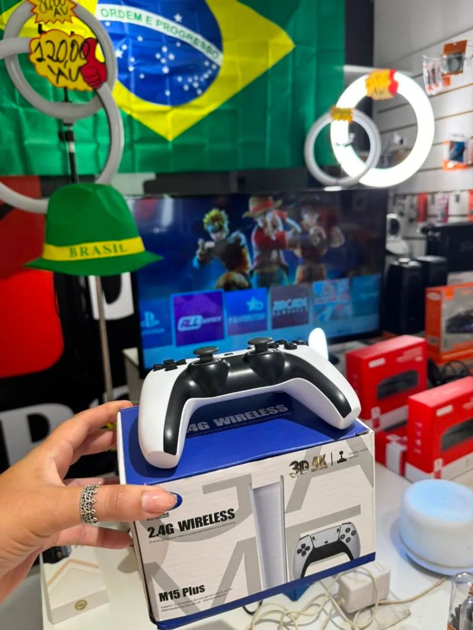 Game Stick m15 promoção  - Foto 2