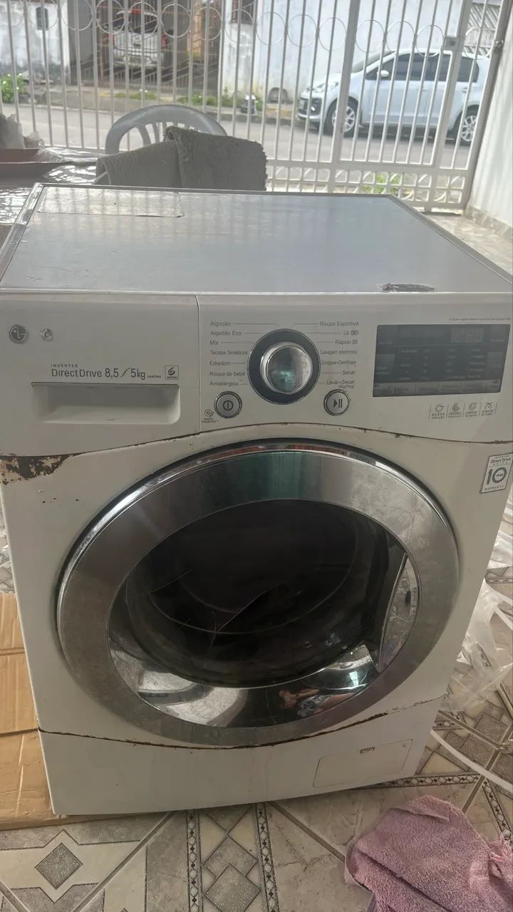 Máquina de lavar e seca com defeito  - Foto 2