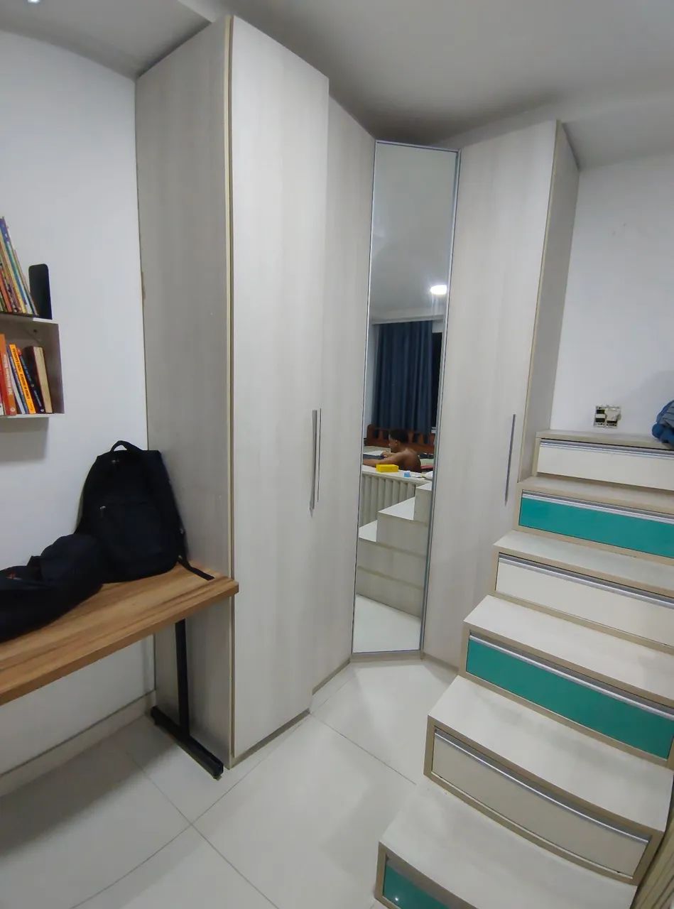 Quarto planejado juvenil com escritório - Foto 5