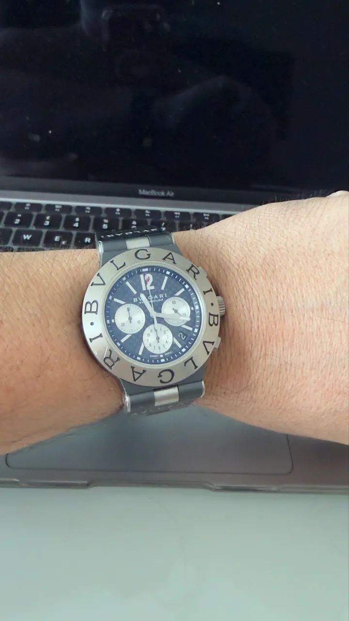 Bvlgari diagono titanium chronograph  - Foto 3