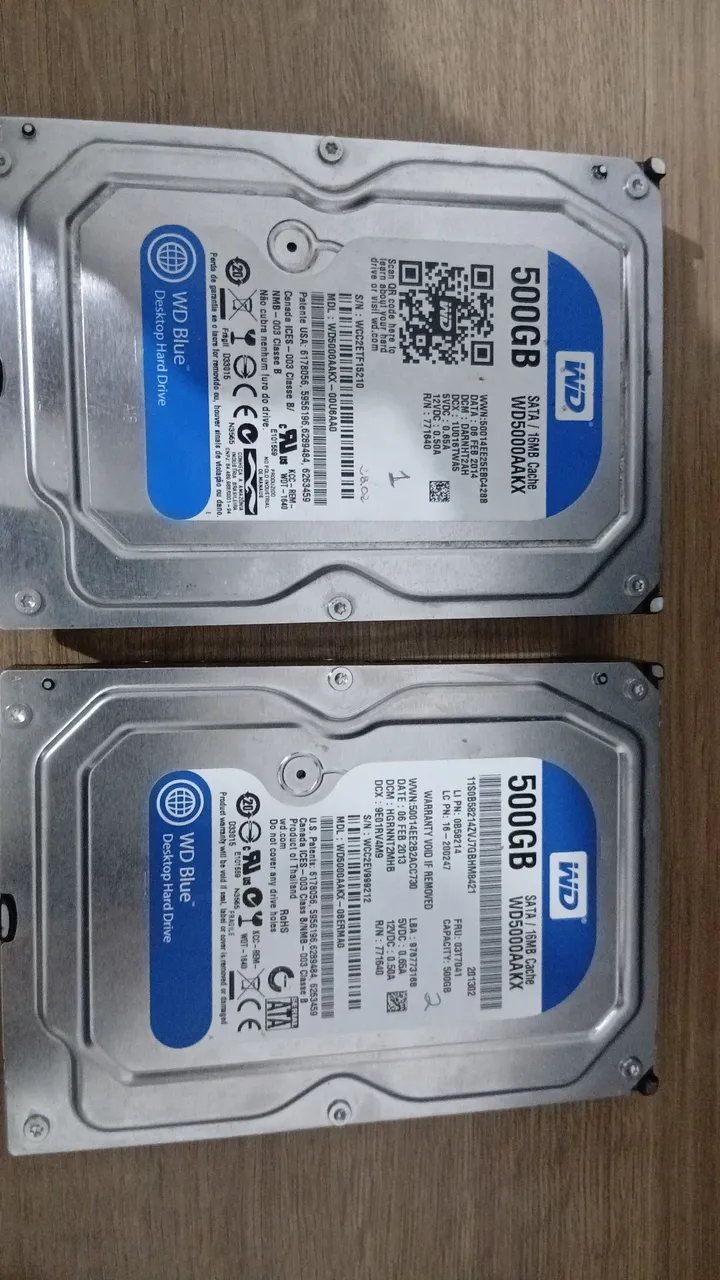 HD WD de 500gb sata3 - Armazenamento - Cavalhada, Porto Alegre