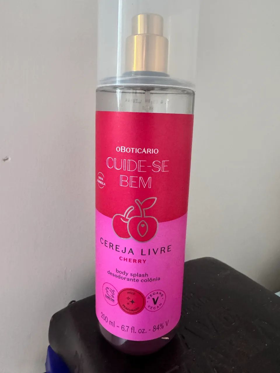 Body Splash Cuide-se Bem Cereja Livre - Foto 2