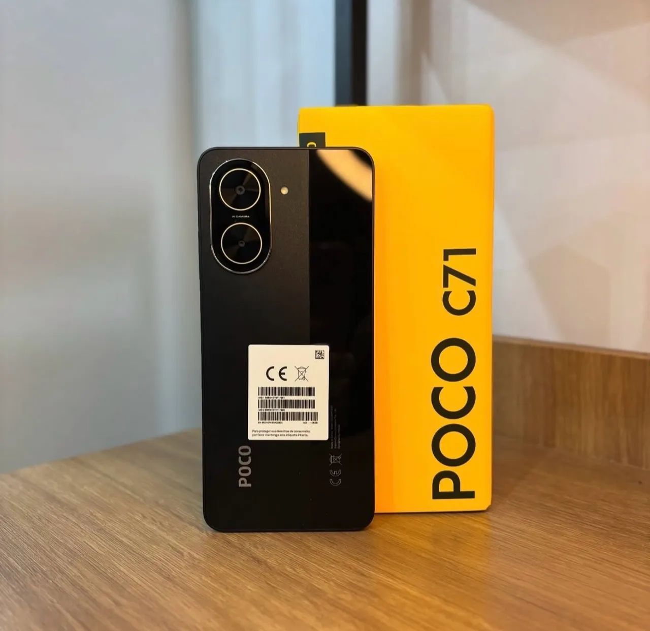 Poco C71 128 Gb 4 Ram NOVO - Foto 2