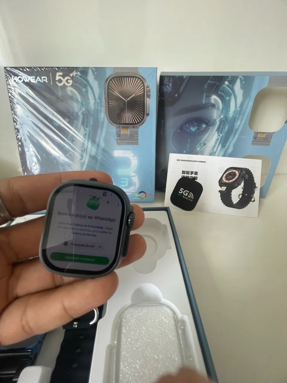 RELÓGIO SMART COM CHIP  - Foto 2