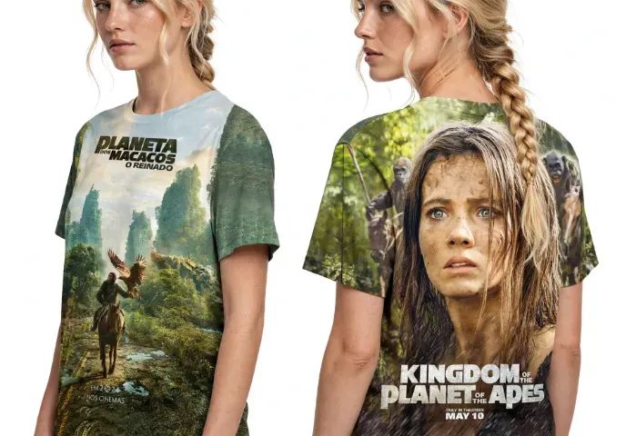 Camisa Planeta dos Macacos - Foto 2