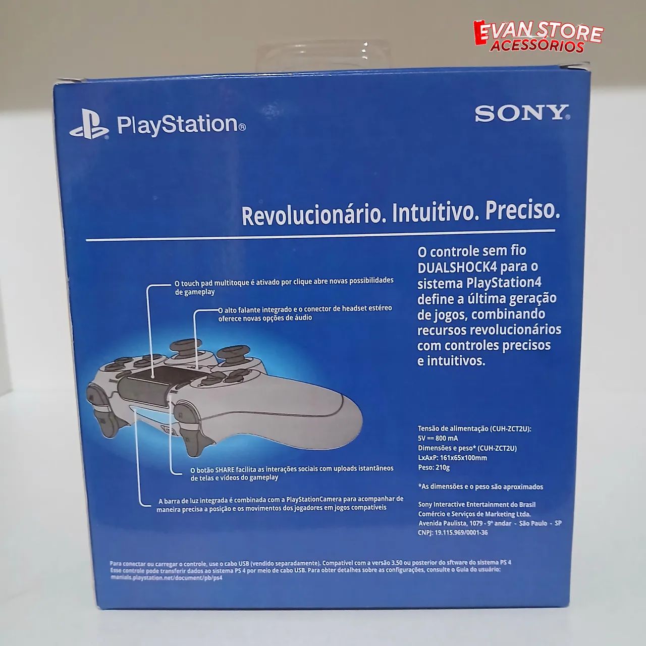 Controle ps4 Dualshock 4 - Foto 3