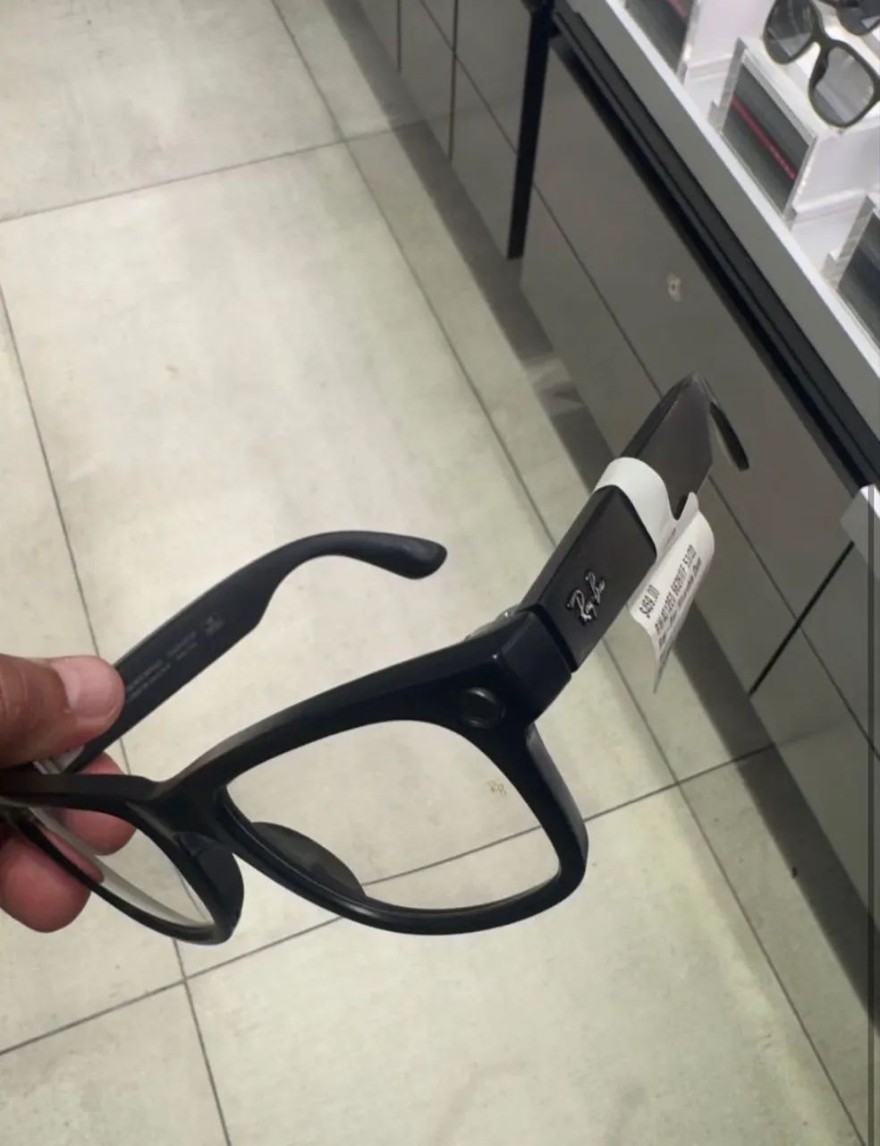 Óculos ray ban meta IA
