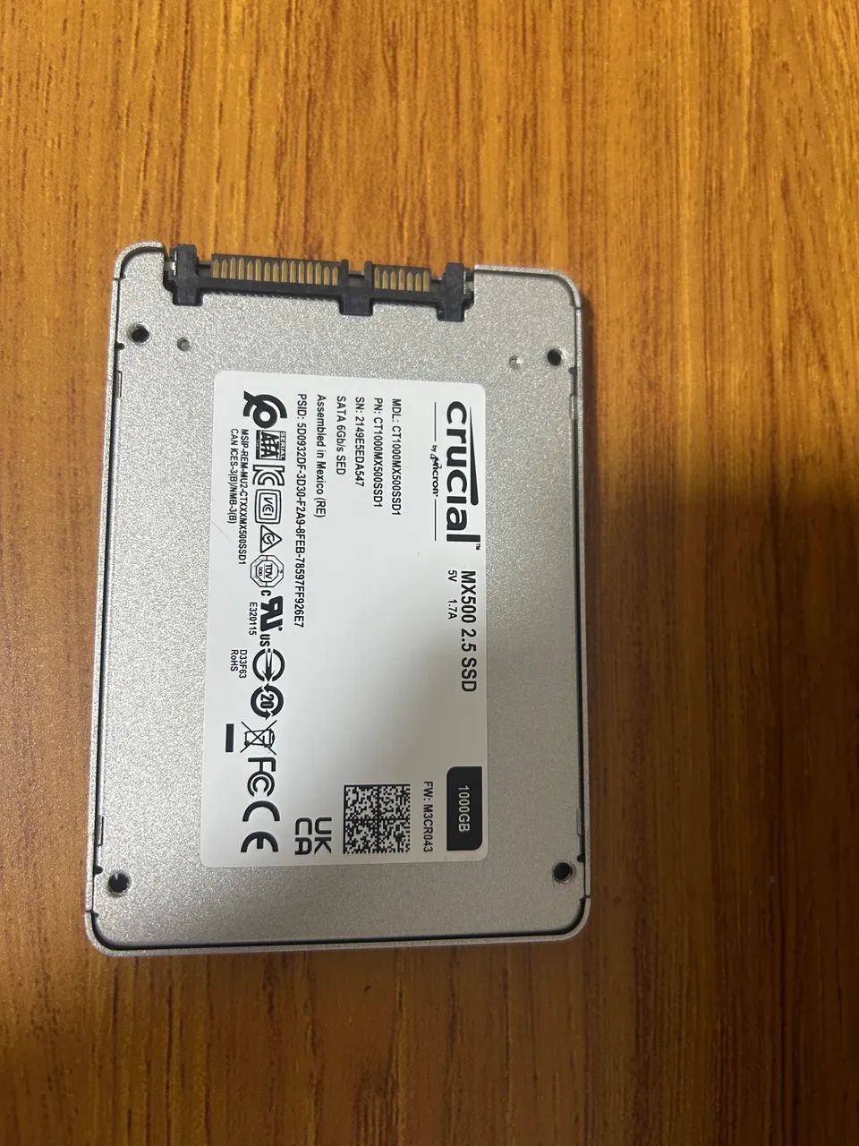 SSD Interno CRUCIAL MX500 1 TB - Foto 2